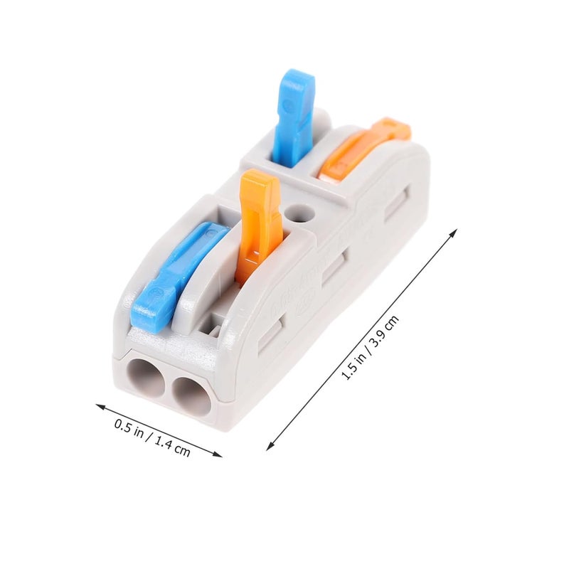 GLEAVI 10 Pack Reusable Quick Wire Connector Block for Automotive and Home Electrical Wiring - Image 2